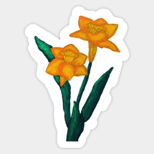 Daffodil Dream Sticker